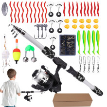 Kids Fishing Set – Children's Angling Tackle Starter Kit | Compatible with Backyard, Beach, Camping & More