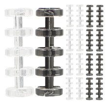 Detachable 5-Hole Binder Rings for DIY Albums 20 pcs