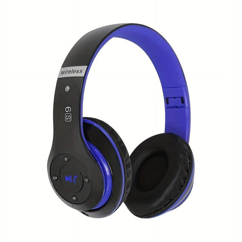 Wireless Headphones Bt 5.0 Stereo Headset For Phone Tablet 908436836159