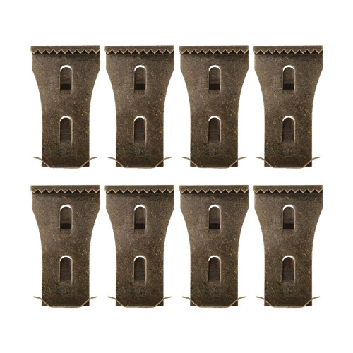 Brick Clips and Hooks Set No-Drill 16 pcs 2.64 x 1.46 in