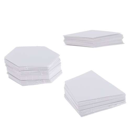 Irregular Ink Template Paper for Patchwork Sewing 300 pcs