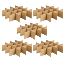 BESTONZON Moving Boxes for Medium Glass Items with Grid