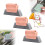 Magic Window Track Cleaner Brush Set Pink 3PCS 1