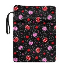 Polyester Book Sleeve Protector for Teachers Book Carrying Case with Zipper Carrying Book Case for Journal