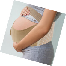 Pregnancy Belly Band Breathable Support Belt Black Large 1
