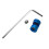 Thumb Stud for 110 Cutter Folding Knife Stainless Steel Blue 1