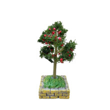 Miniature Resin Trees Set for 1:12 Scale Dollhouse and