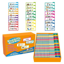 Read & Rhyme Flip Books and Phonics Flash Cards 30 sets