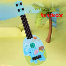 Kids Guitar Ukulele Mini Wood Grain 14.17 Inch