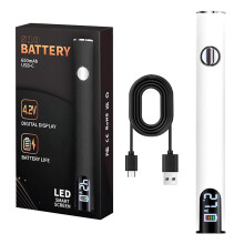 USB Rechargeable 650mAh Soldering Pen, Adjustable Temp & LED Display, 510-Threaded Battery – for Home Appliance & Electronic Kits