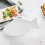 BESTONZON White Ceramic Fish Shaped Serving Platter Creative Plate for Party Snack Storage 1