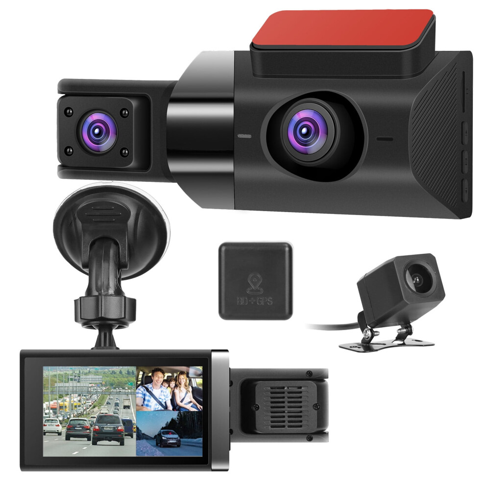 Car Dvr Dash Cam 2K Full Hd With Night Vision 140 908436850896