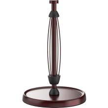 White Countertop Paper Towel Holder, Stainless Steel with Weighted Base & Ratchet Mechanism – Compatible with Standard Rolls