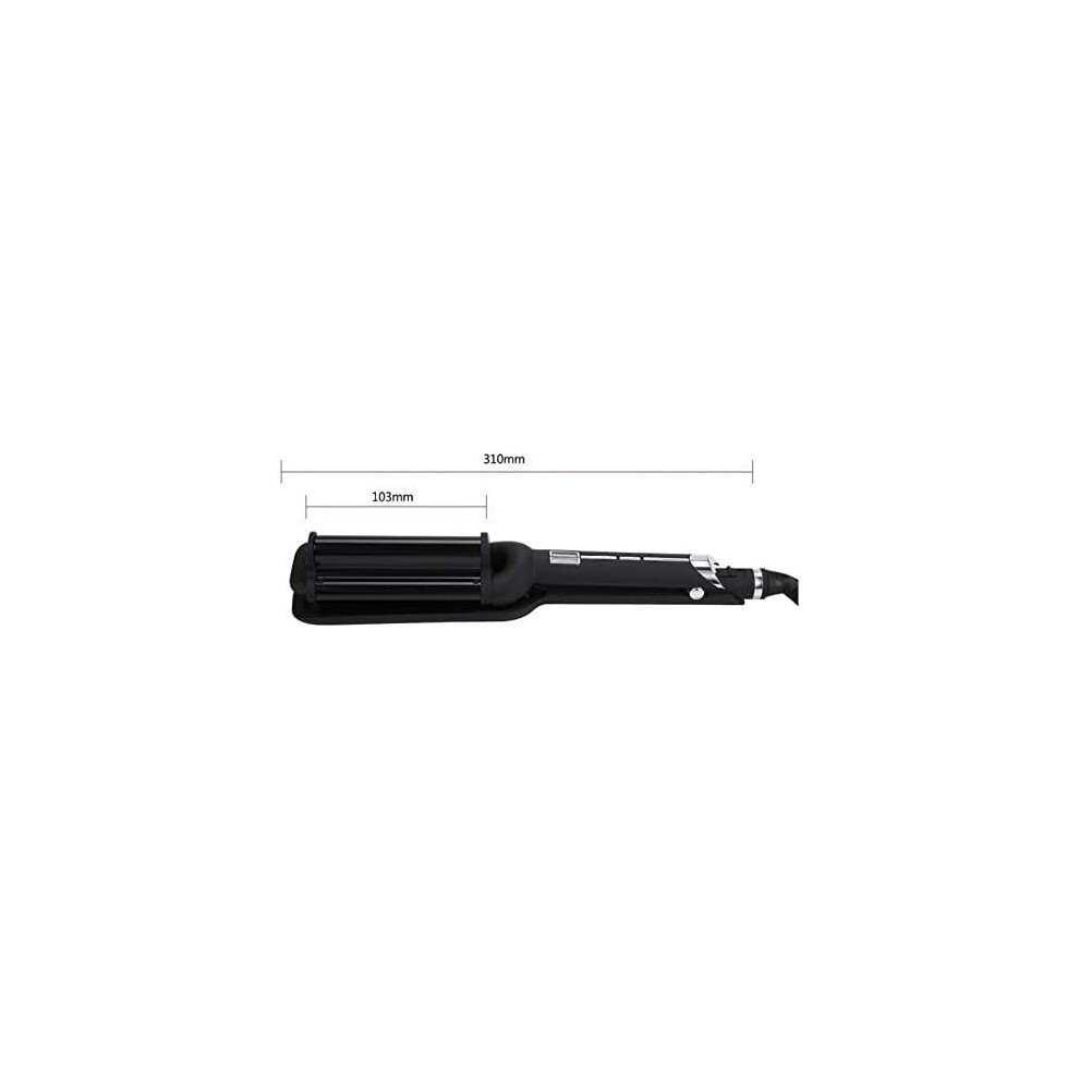 Electric Triple Barrel Curling Iron for Hair Styling