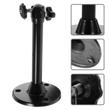 HOMEMAXS Ceiling TV Mount Black Aluminum Alloy 360