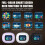 AI Translator Earbuds Real-Time Smart Touch Bluetooth 4