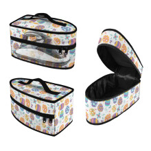 Easter Egg Pattern Iron Holder Bag Polyester Easy to Clean with Handle and Zipper Clothing Store, Bag Only