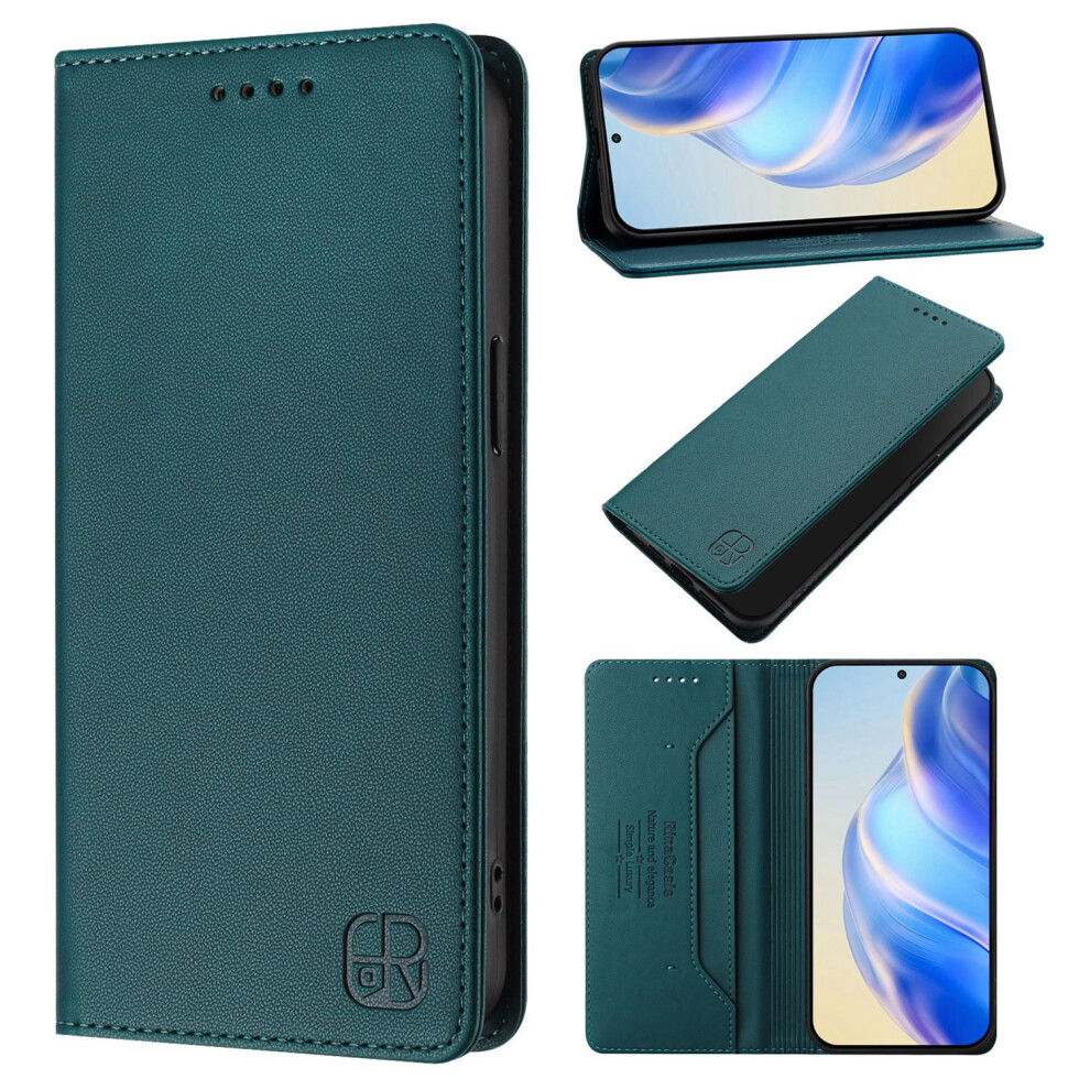 Samsung Galaxy A71 4G Wallet Case Leather Dark/Green 939152738465