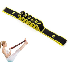 Fitness Resistance Band for Stretching and Yoga 8-Section