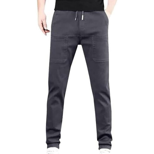 Men's High-Stretch Multi-Pocket Cargo Pants