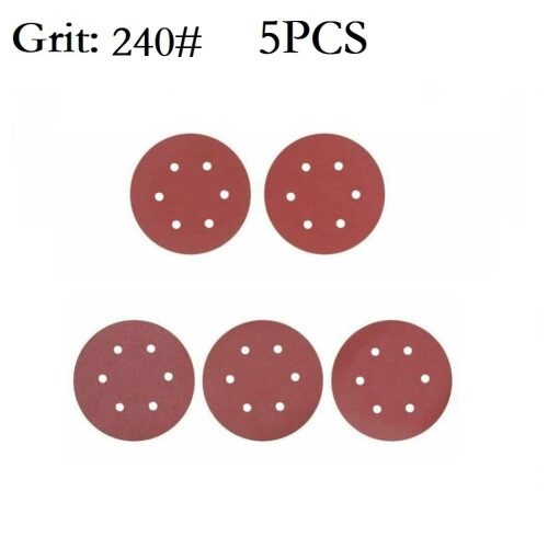 Sandpaper Disc 225mm 6-Hole 40-2000 Grit