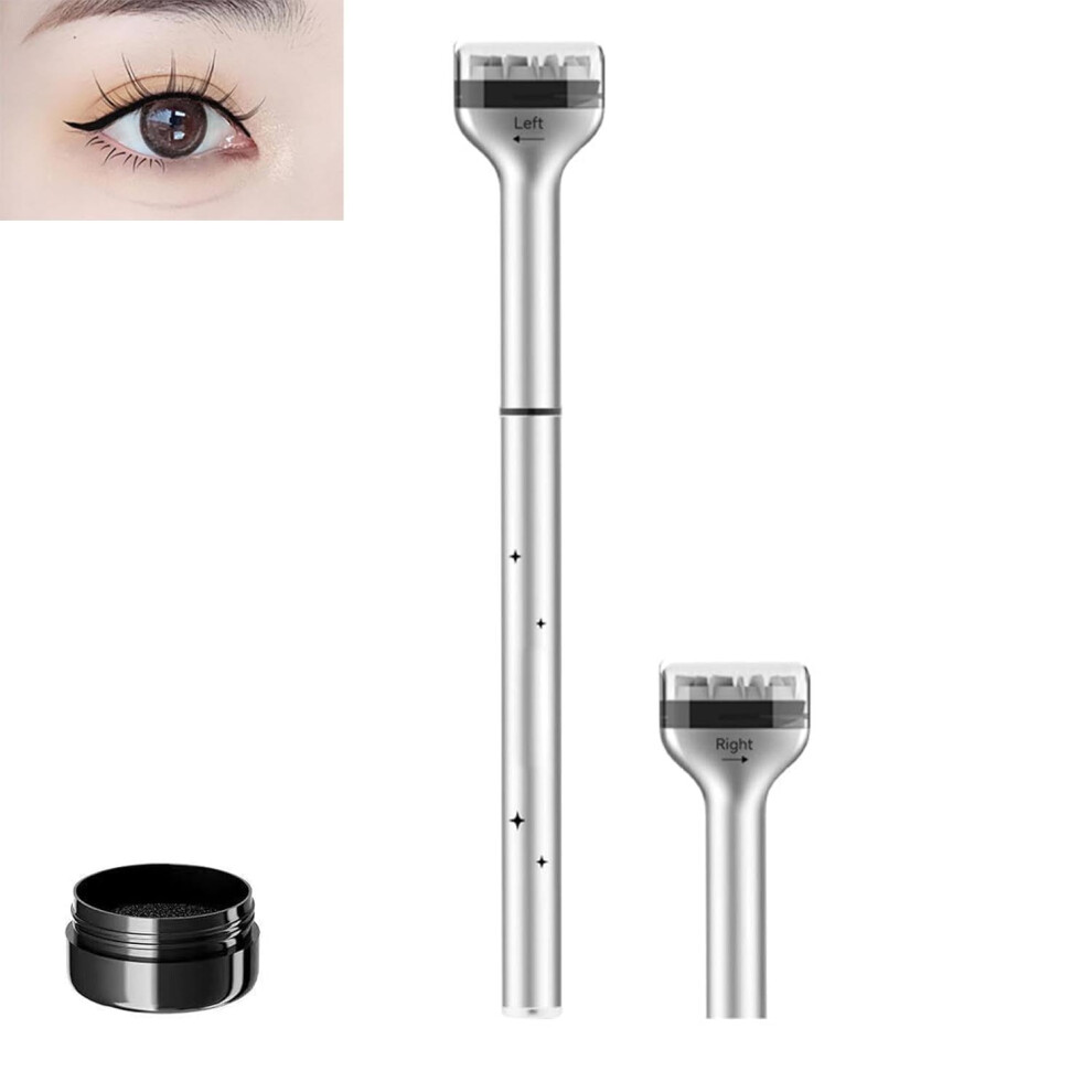 Lower Lash Stamp Kit Black 2-in-1 Eyeliner and Reusable Tool