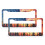 American Flag Pine Tree License Plate Frame 2 pcs 1