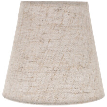 Table Lamp Cover Fabric Grey Simple Design 1 Piece