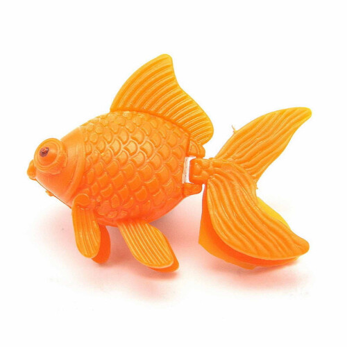 Artificial Aquarium Fish Orange Floating Decor 1pc 1