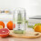 Manual Citrus Juicer 15 oz Portable Hand Crank 4