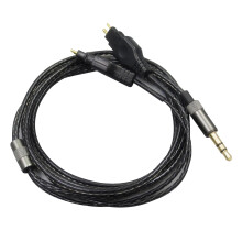 Audio Cable 4mm Diameter Compatible with Sennheiser HD650