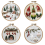 Christmas Embroidery Kit for Adults 4-Set 1