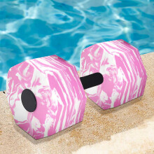 Water Octagonal Camouflage Dumbbell Swimming Buoyancy Adult Water Yoga Fitness Rehabilitation Equipment