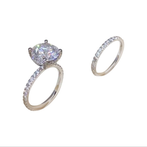 Gold Birthstone Ring for Women Non-Tarnish Stackable