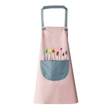 2026 New Kids Artist Aprons for Painting Gardening Apron with Pockets for Kids Painting Cooking Baking
