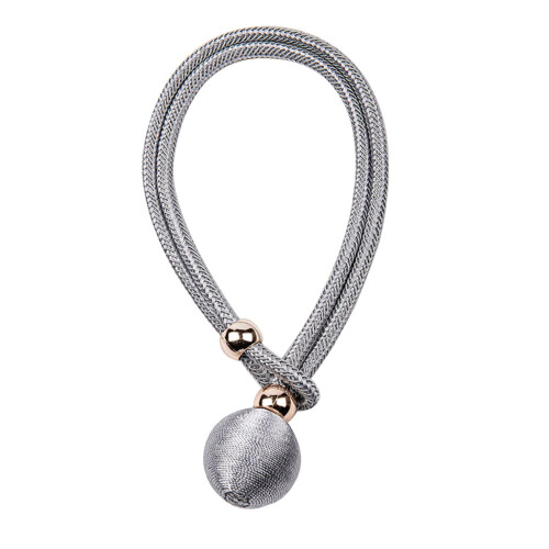 Outdoor Curtain Tiebacks Adjustable Rope Holdbacks for Thin