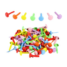 Colored Split Pins Metal Paper Fasteners 100 pcs