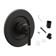 Matte Black Shower Valve Trim Kit Stainless Steel for Moen