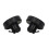 2 Pcs Black Boot Lid Hinge Stops Hood Clip Replace for  9-3 Convertible 12832495 6