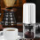 Electric Coffee Grinder USB Rechargeable Portable White 1