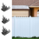 Security Fence Spikes Anti-Climb Wall Spikes 10-Pack 5