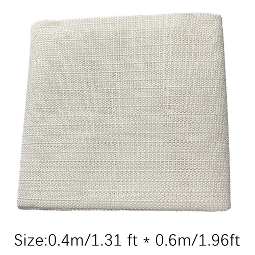 Non-Slip Carpet Pad Thin Mesh Rug Gripper 150x150cm White