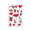 Valentine's Day Temporary Tattoos Waterproof Heart Arrow 1