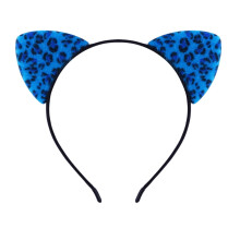 Animal Pattern Cat Ear Headband for Women and Kids