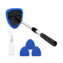 Car Windshield Cleaner with Reusable Microfiber Pads