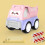 Cartoon Construction Toy Inertia-Powered Excavator and 1