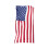4th of July oversized beach towel striped quick-dry 1