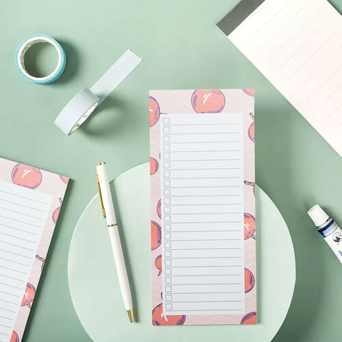 Magnetic Notepad with Fruit Design 1 Piece 2