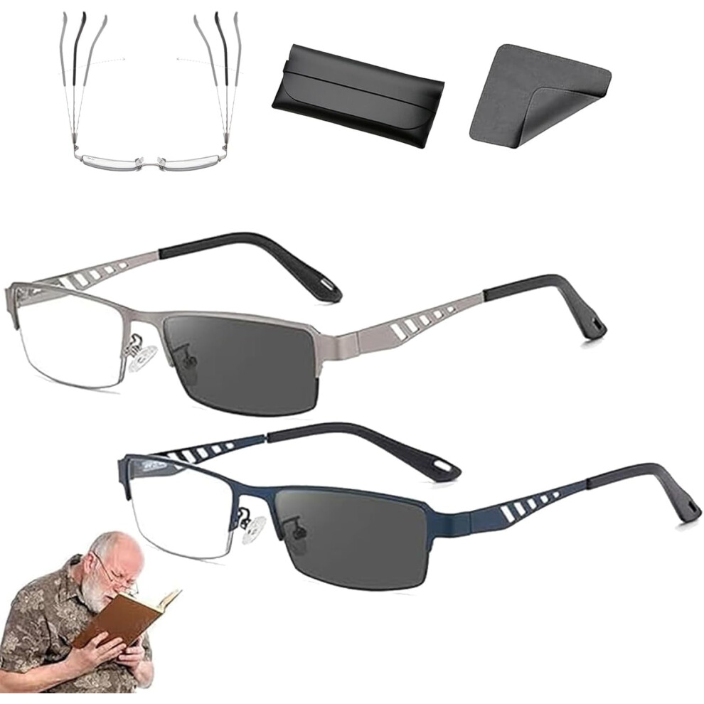 Photochromic Multi-Focal Reading Glasses for Presbyopia