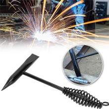 Welding Chipping Hammer with Coil Spring Handle and Wire